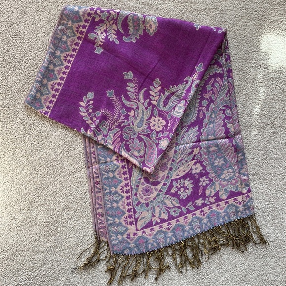 Pashmina Scarves - set of 4 - Picture 9 of 13